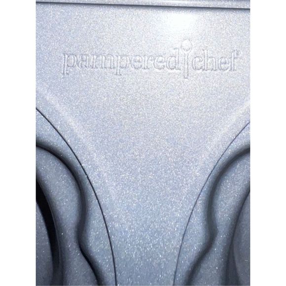 Pampered Chef Mini Pie Pan Blue Steel Bottom #1604 - Picture 4 of 4